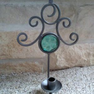 Hanging Iron Candle Sconce